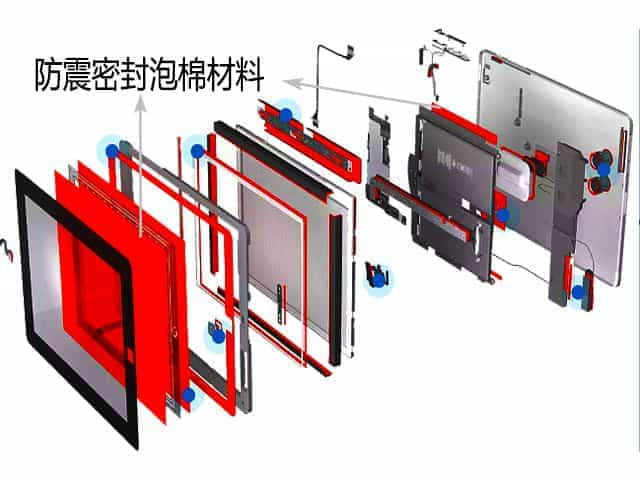 泡棉材料在平板電腦上的應(yīng)用